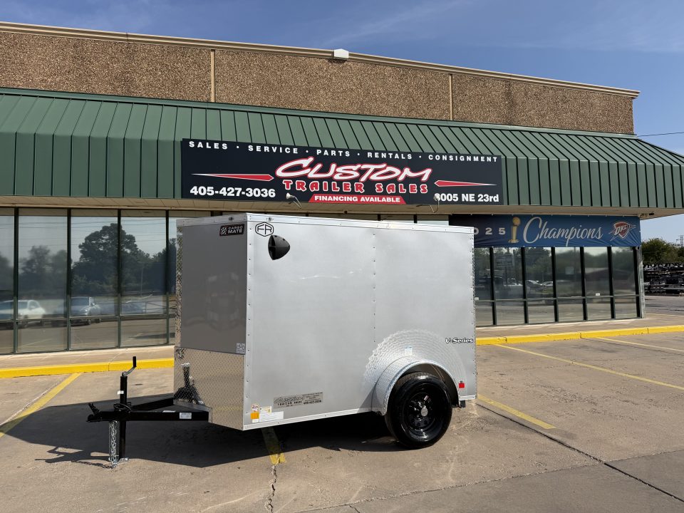 New #098123 2027 FOREST RIVER SA 5 X 8 SINGLE AXLE 3K ENCLOSED W/ REAR RAMP DOOR