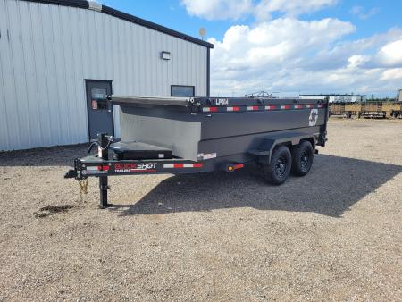 New 2026 Buckshot 83 x14' BP Dump Trailer W/3' Sides