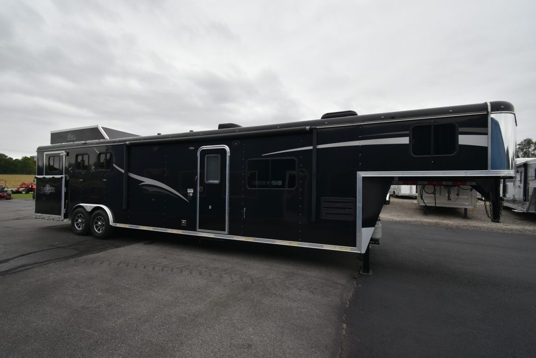 Used 2018 Bison Trailers 8314 Ranger Horse Trailer