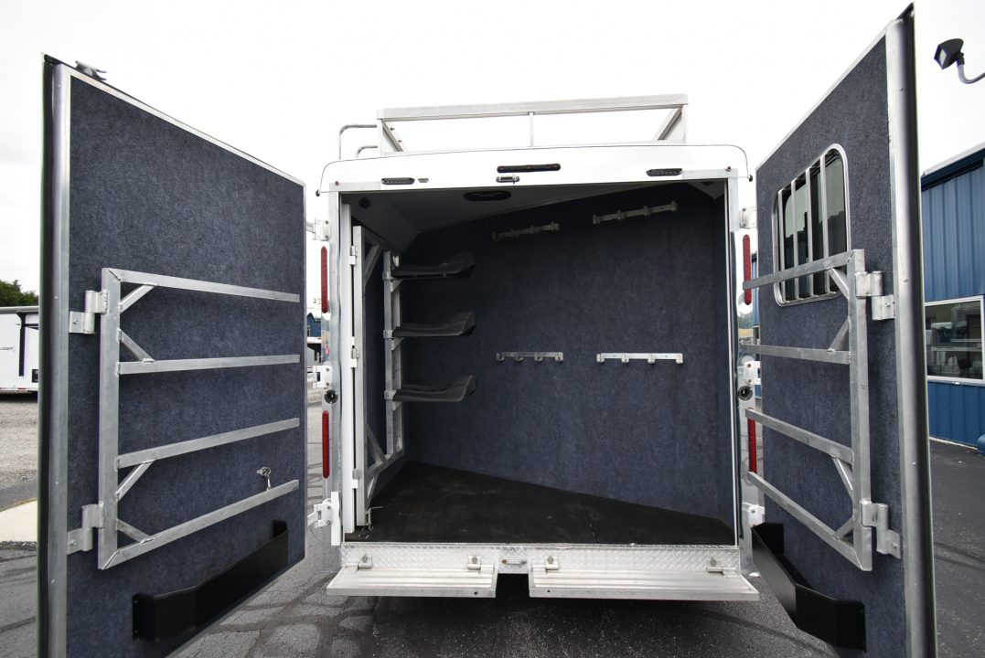 Used 2018 Bison Trailers 8314 Ranger Horse Trailer