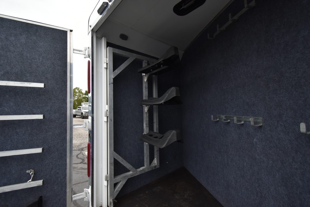 Used 2018 Bison Trailers 8314 Ranger Horse Trailer
