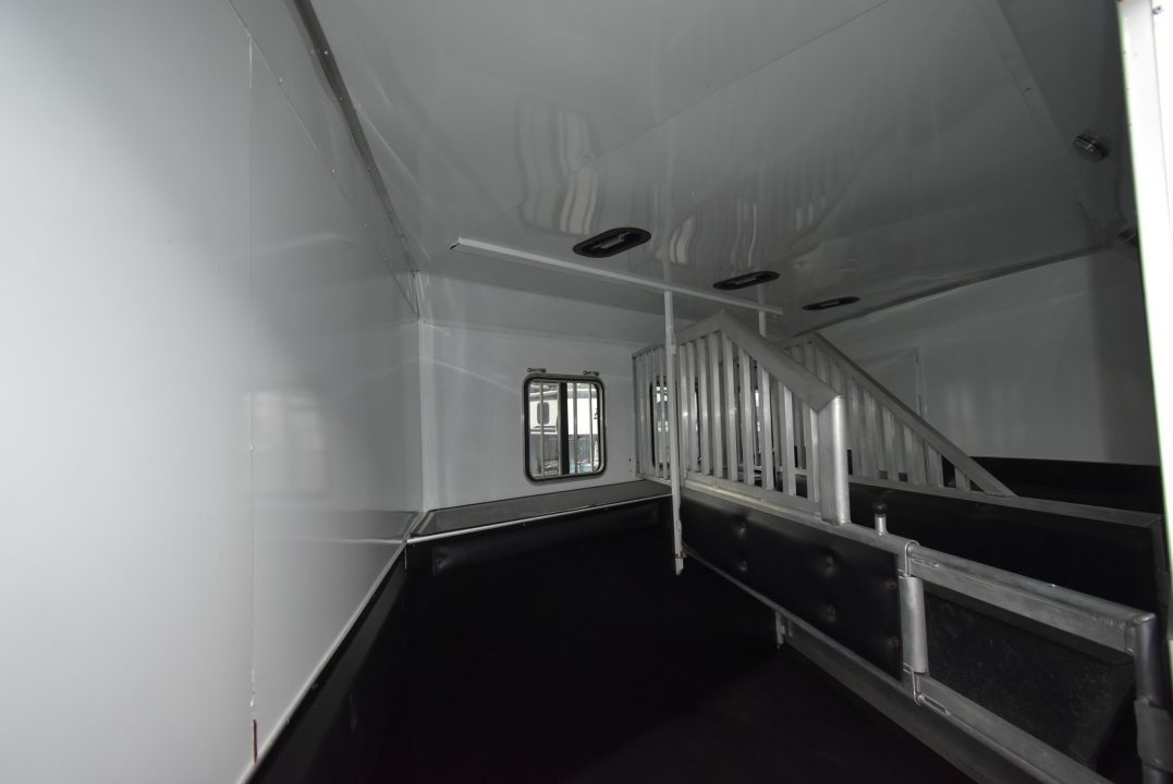 Used 2018 Bison Trailers 8314 Ranger Horse Trailer