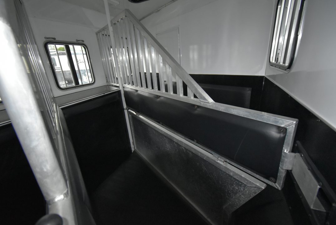 Used 2018 Bison Trailers 8314 Ranger Horse Trailer