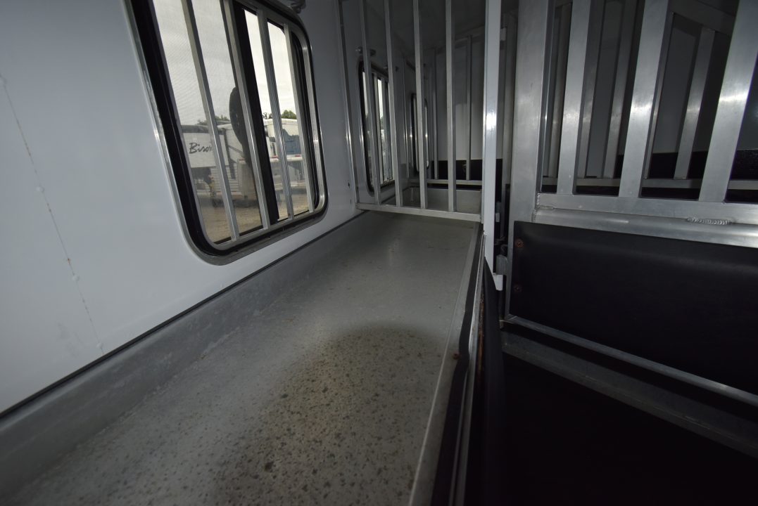 Used 2018 Bison Trailers 8314 Ranger Horse Trailer