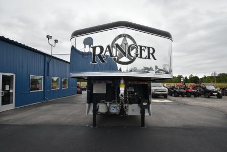 Used 2018 Bison Trailers 8314 Ranger Horse Trailer