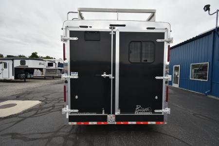 Used 2018 Bison Trailers 8314 Ranger Horse Trailer