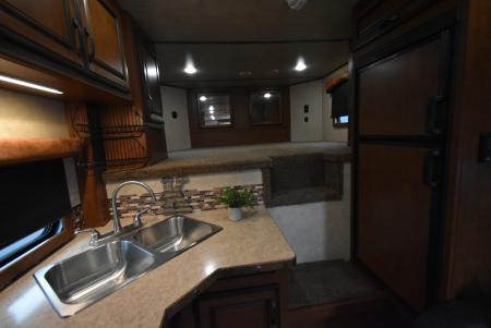 Used 2018 Bison Trailers 8314 Ranger Horse Trailer