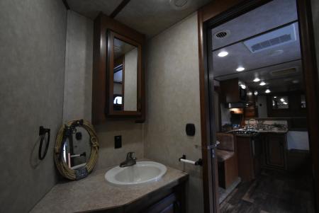 Used 2018 Bison Trailers 8314 Ranger Horse Trailer