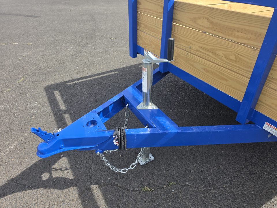 New 2026 Sure-Trac 6x12 Tube Top 3 Board Utility 3K GVWR *ROYAL BLUE