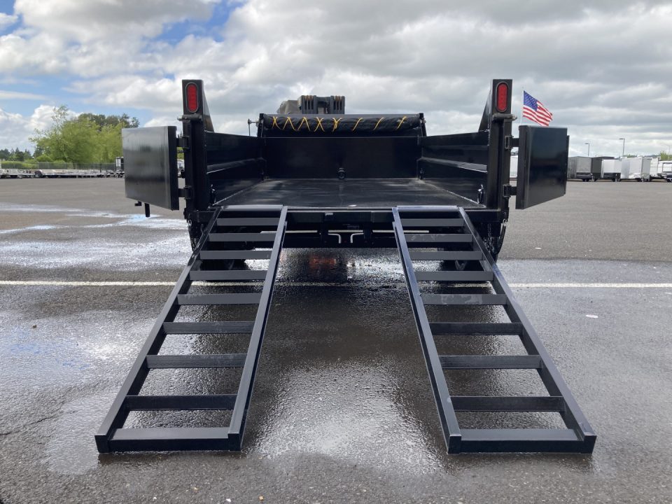 New 2027 Sure-Trac Low Profile Single Ram Dump Trailer 10K GVWR