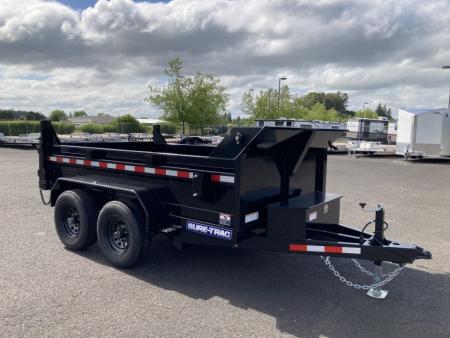 New 2027 Sure-Trac Low Profile Single Ram Dump Trailer 10K GVWR
