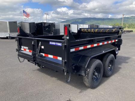New 2027 Sure-Trac Low Profile Single Ram Dump Trailer 10K GVWR