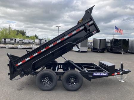 New 2027 Sure-Trac Low Profile Single Ram Dump Trailer 10K GVWR