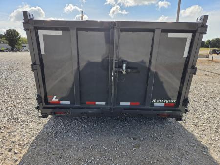New 2027 Lamar 83X16 TRIPLE 21K TELESCOPIC GOOSENECK DUMP W/48" SIDES & 17.5"/16PLY