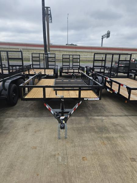 New 2026 P&C Trailers 77X10 Utility Trailer