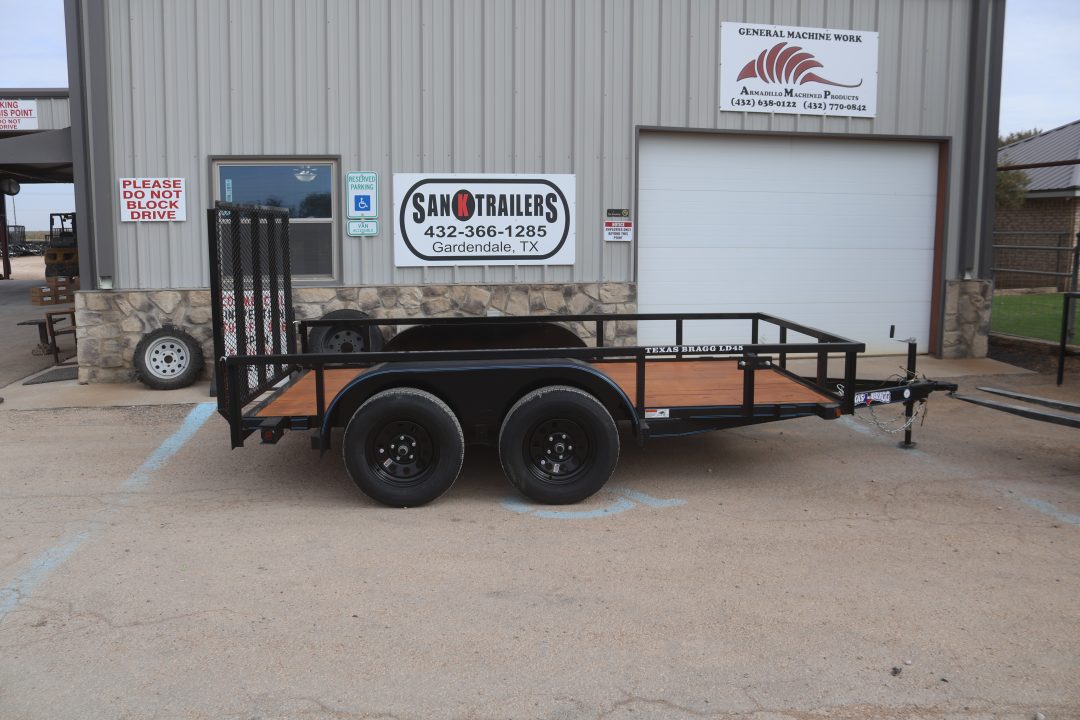 New 2026 Texas Bragg Trailers 77X12 LD Utility Trailer