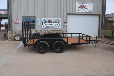 New 2026 Texas Bragg Trailers 77X12 LD Utility Trailer