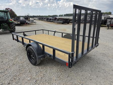 New 2027 Lamar 77X12 SINGLE 3.5K TUBETOP UTILITY W/4' SPRING GATE