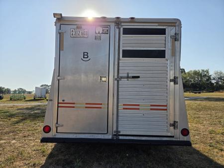 Used 1999 WW 6X20 TANDEM 14K ALUMINUM 4 HORSE SLANT W/LIVING
