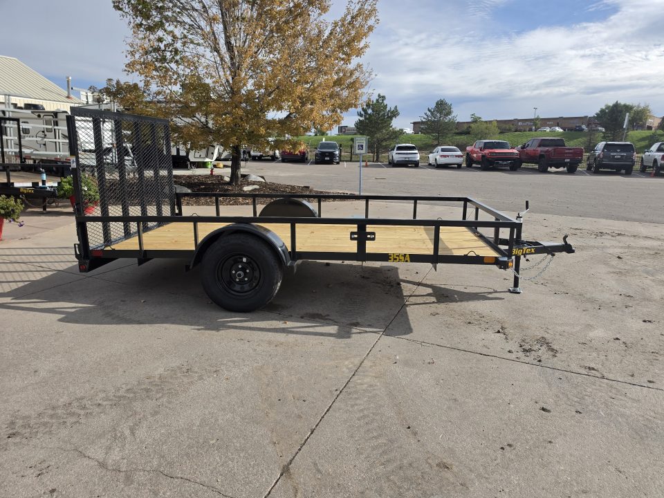 New 2027 Big Tex 35SA-12R1A-4PBK Utility Trailer