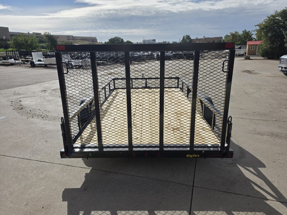 New 2027 Big Tex 35SA-12R1A-4PBK Utility Trailer