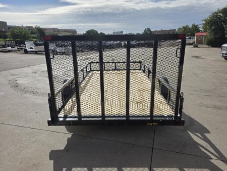 New 2027 Big Tex 35SA-12R1A-4PBK Utility Trailer