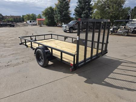 New 2027 Big Tex 35SA-12R1A-4PBK Utility Trailer