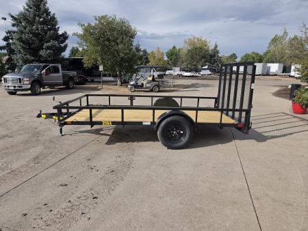New 2027 Big Tex 35SA-12R1A-4PBK Utility Trailer