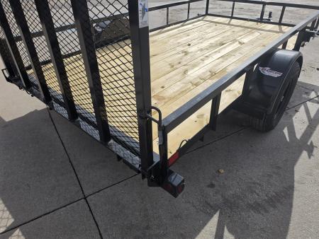 New 2027 Big Tex 35SA-12R1A-4PBK Utility Trailer