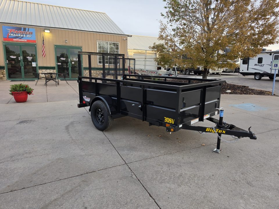 New 2027 Big Tex 30SV-10BK Utility Trailer