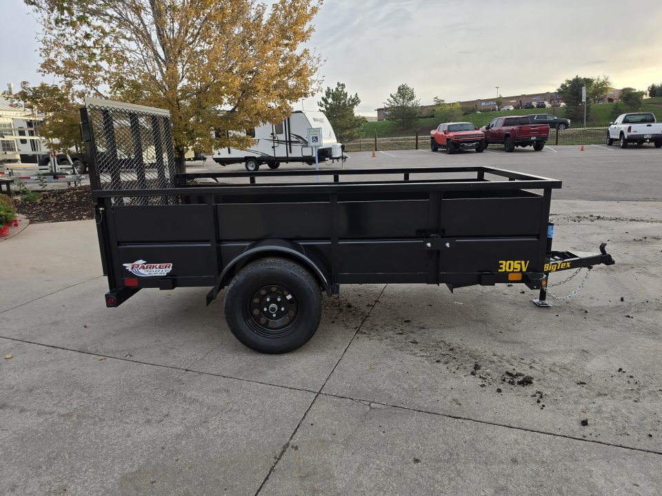 New 2027 Big Tex 30SV-10BK Utility Trailer
