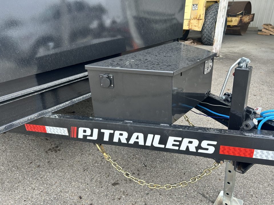 New 2027 PJ Trailers 7 X 14 FT HIGH SIDE DUMP TRAILER 48 IN SIDE C-CHANNEL FRAME