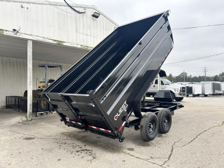 New 2027 PJ Trailers 7 X 14 FT HIGH SIDE DUMP TRAILER 48 IN SIDE C-CHANNEL FRAME