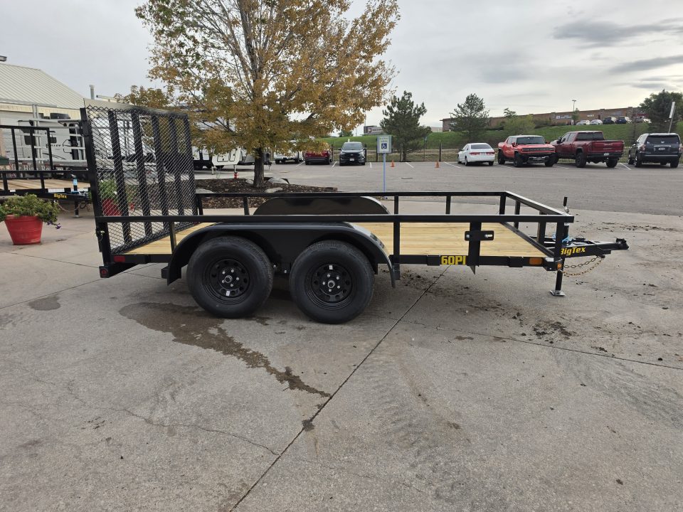 New 2027 Big Tex 60PI-12BK4RG2B Utility Trailer
