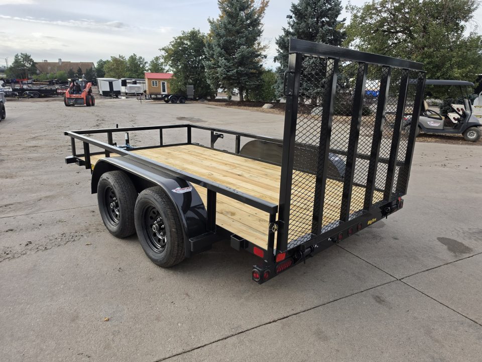 New 2027 Big Tex 60PI-12BK4RG2B Utility Trailer