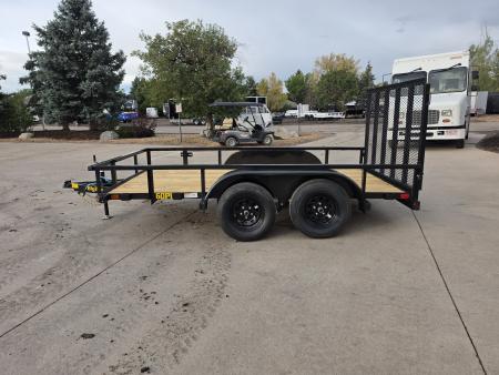 New 2027 Big Tex 60PI-12BK4RG2B Utility Trailer