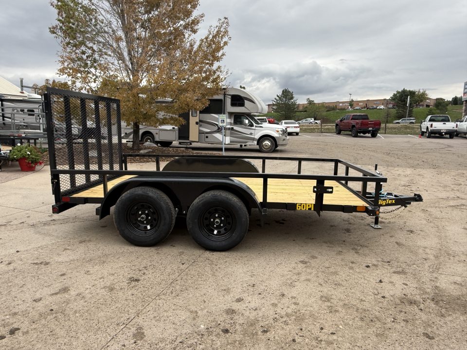 New 2027 Big Tex 60PI-12BK4RG2B Utility Trailer