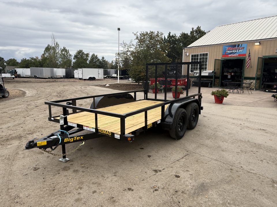 New 2027 Big Tex 60PI-12BK4RG2B Utility Trailer