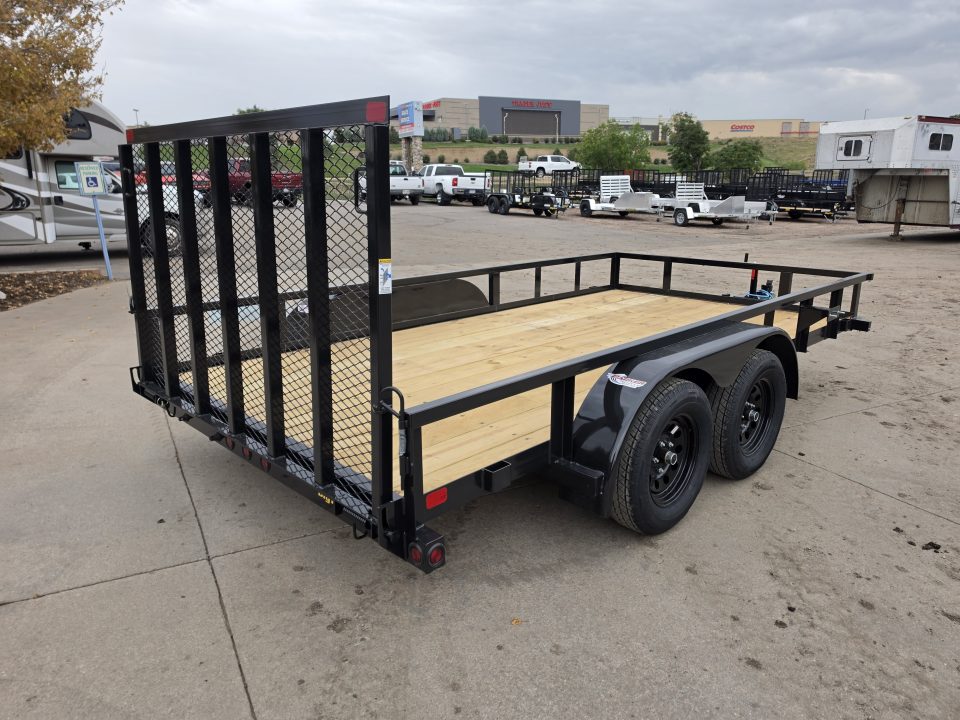 New 2026 Big Tex 70PI-14R1A-4PBK-BRK2 Utility Trailer