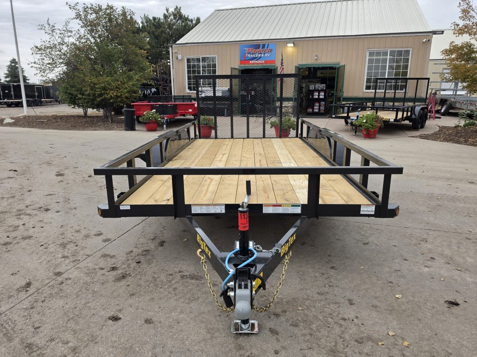New 2026 Big Tex 70PI-14R1A-4PBK-BRK2 Utility Trailer