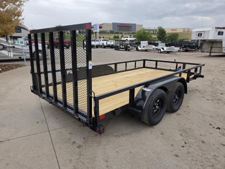 New 2026 Big Tex 70PI-14R1A-4PBK-BRK2 Utility Trailer