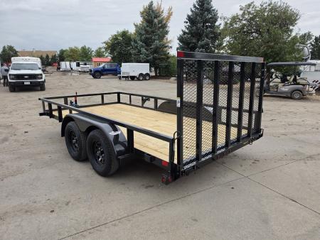 New 2026 Big Tex 70PI-14R1A-4PBK-BRK2 Utility Trailer