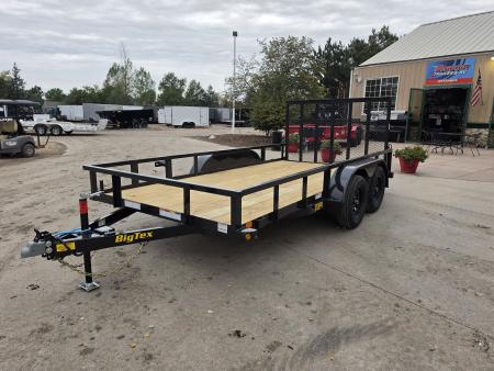 New 2026 Big Tex 70PI-14R1A-4PBK-BRK2 Utility Trailer