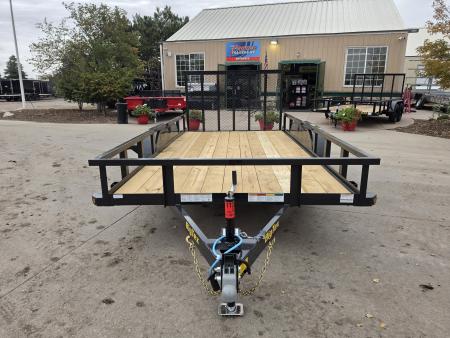 New 2026 Big Tex 70PI-14R1A-4PBK-BRK2 Utility Trailer