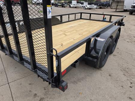 New 2026 Big Tex 70PI-14R1A-4PBK-BRK2 Utility Trailer