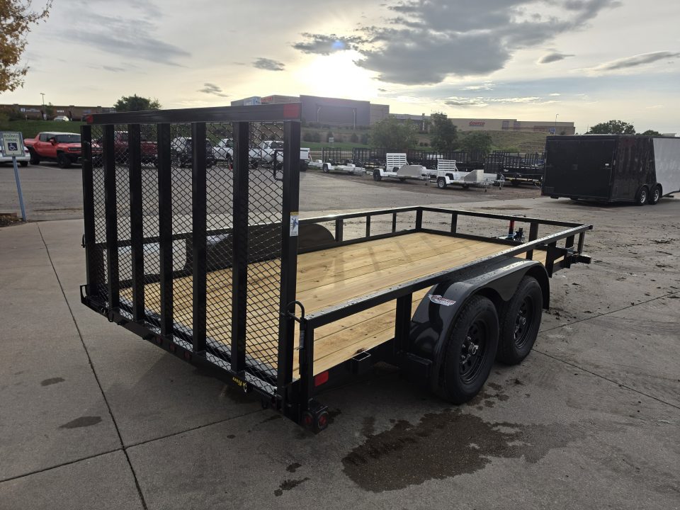 New 2026 Big Tex 70PI-14R1A-4PBK-BRK2 Utility Trailer