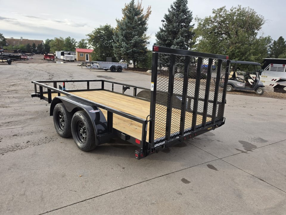 New 2026 Big Tex 70PI-14R1A-4PBK-BRK2 Utility Trailer
