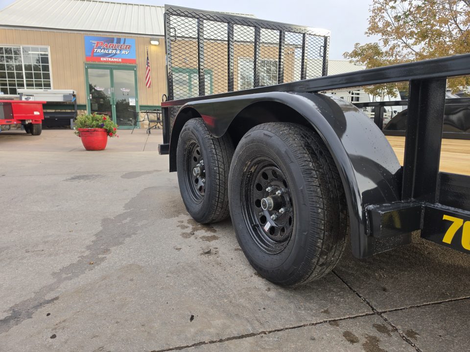 New 2026 Big Tex 70PI-14R1A-4PBK-BRK2 Utility Trailer