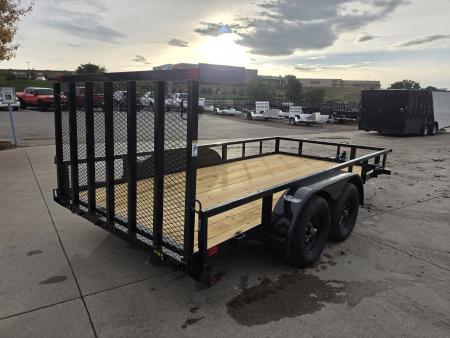 New 2026 Big Tex 70PI-14R1A-4PBK-BRK2 Utility Trailer