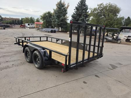 New 2026 Big Tex 70PI-14R1A-4PBK-BRK2 Utility Trailer